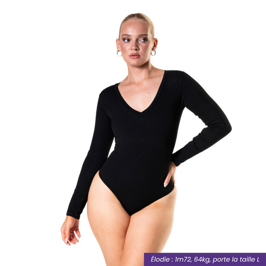 Body Manches Longues Élancé